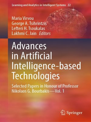 cover image of Advances in Artificial Intelligence-based Technologies